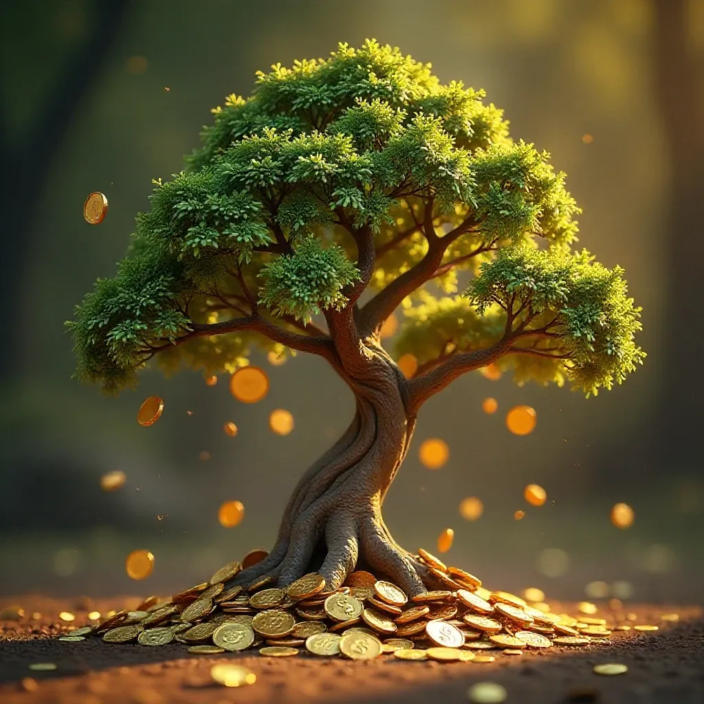 Golden Abundance Tree